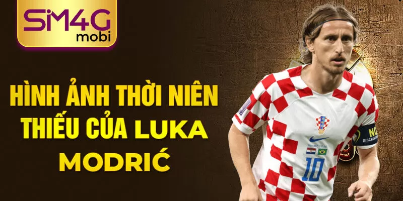 Hình ảnh thời niên thiếu của luka modrić