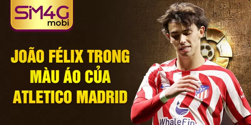 João Félix trong màu áo của Atletico Madrid