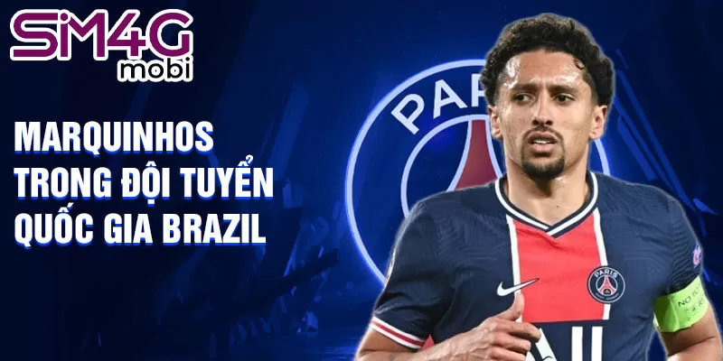 Marquinhos trong đội tuyển quốc gia Brazil