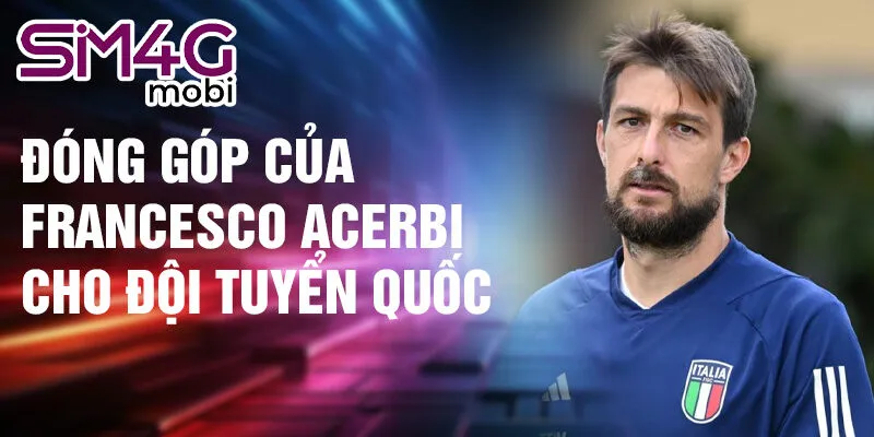 Đóng góp của Francesco Acerbi cho đội tuyển quốc gia